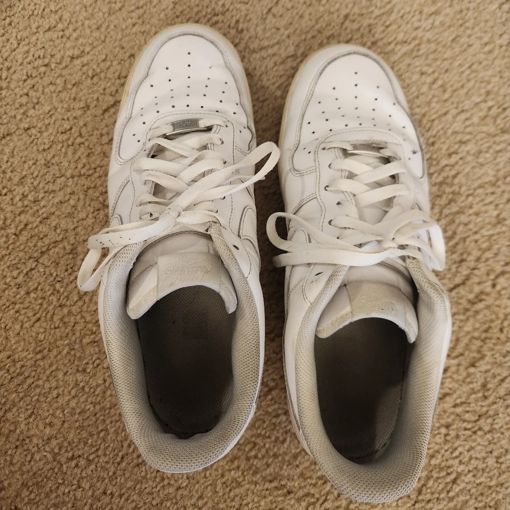 Nike Air Force 1 Low Triple White Sneaker 315122-111 Men's Shoes Size 12‎
